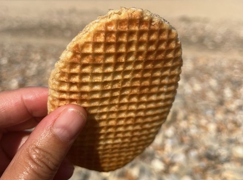 Photo : Gaufre fourrée du Nord