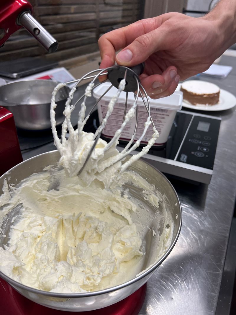 Photo Claire Decraene : crème chantilly au mascarpone 