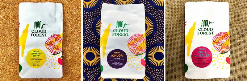 Différentes variétés de cafés en grains disponibles en épicerie Lilloise