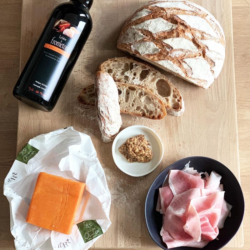 Photo Fromages Philippe Olivier : les ingrédients