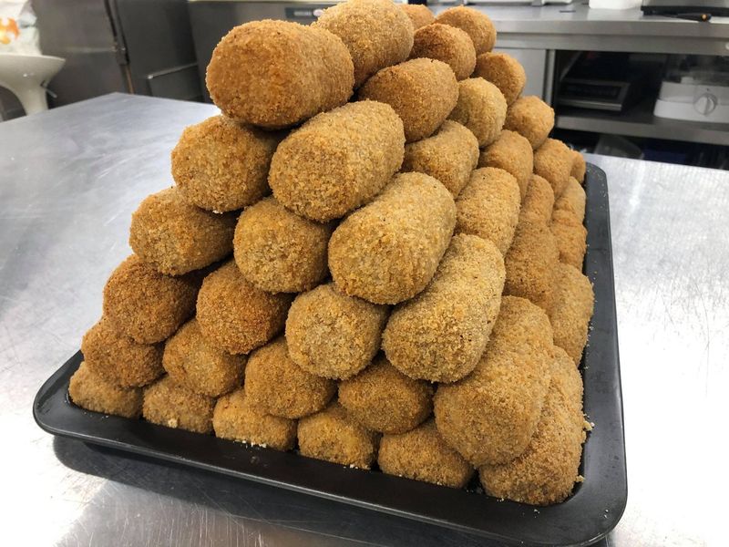 Croquette de crevettes de chez La Ligne à Wambrechies