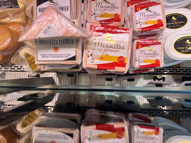 Photo Claire Decraene : maroilles et fromages du Nord
