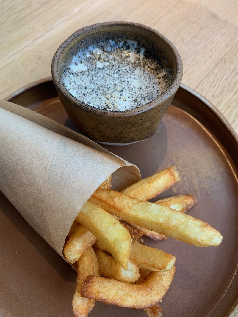 Photos : frites maroilles du Chef Florent Ladeyn au Vert Mont