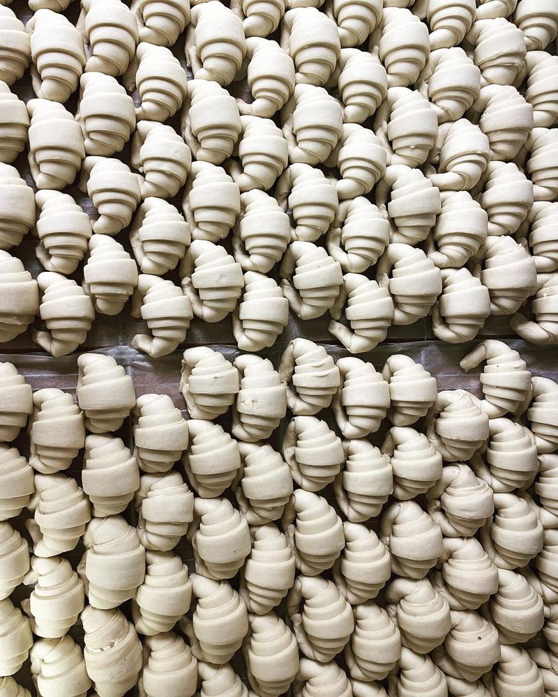 Croissants de la boulangerie Degruson dans le Vieux-Lille