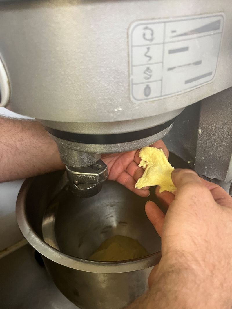 Photo Claire Decraene : pâte élastique 
