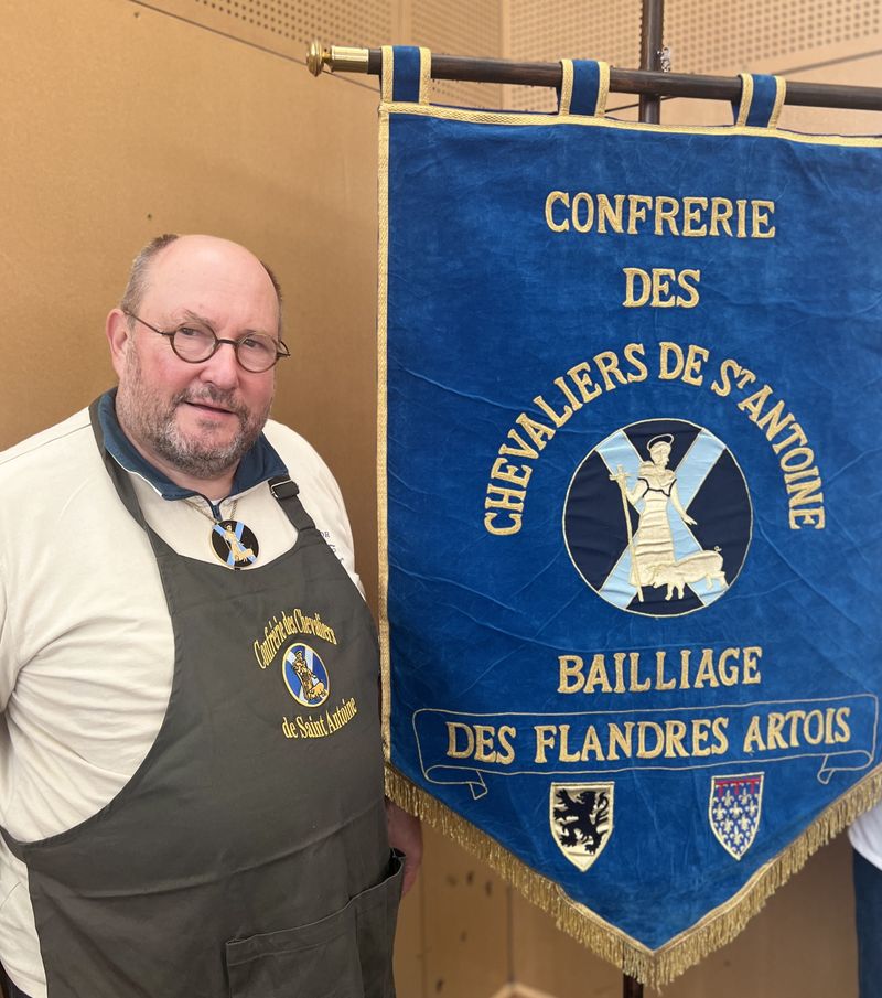 Photo Claire Decraene : confrérie des Chevaliers de St Antoine