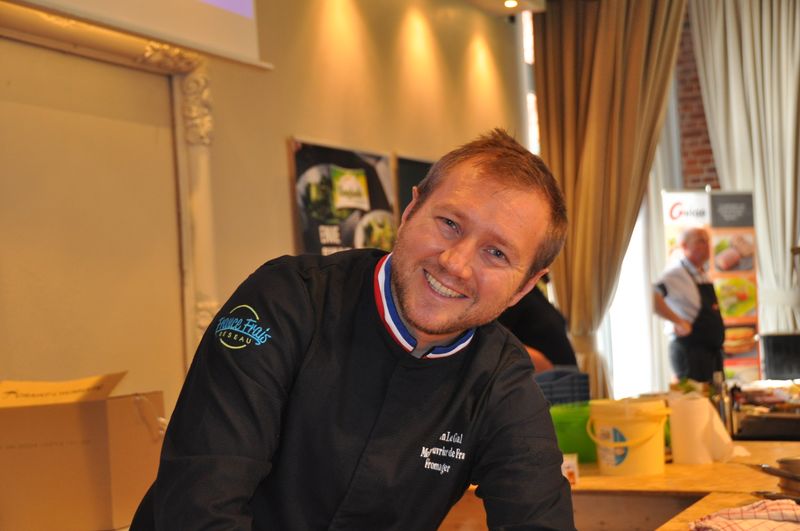 Photo : Romain Le Gal, Meilleur Ouvrier de France Fromager