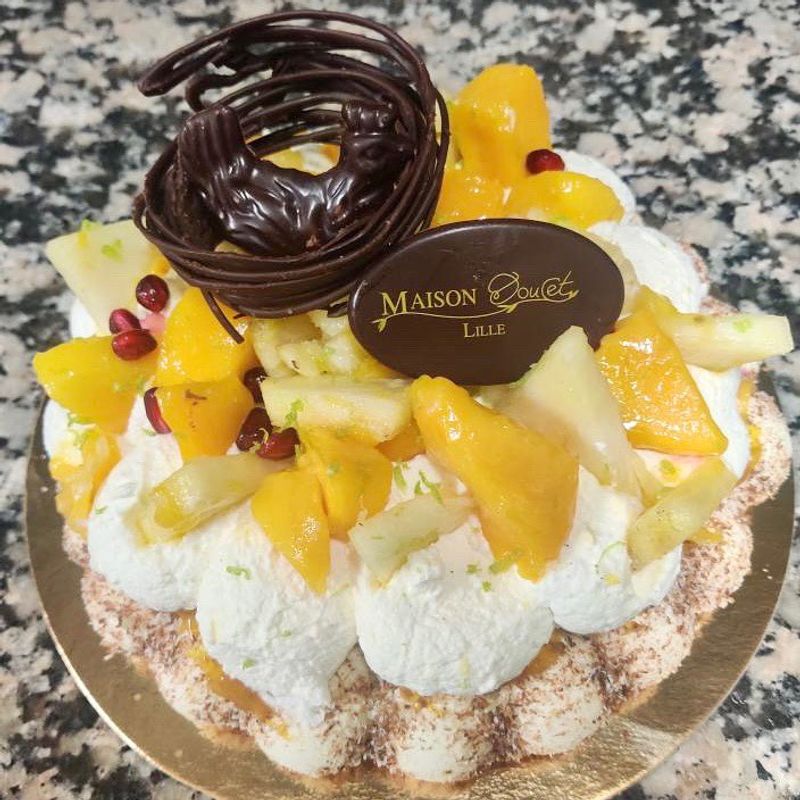 Pavlova Exotique de la Maison Doucet à Lille près des Halles de Wazemmes