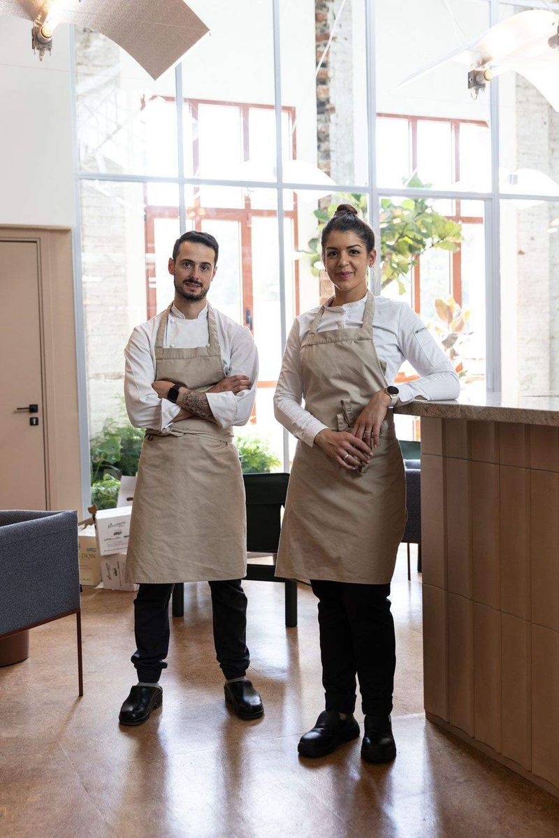 Camille Pailleau et Diego Delbecq du restaurant Rozó (Photo Yvan Moreau)