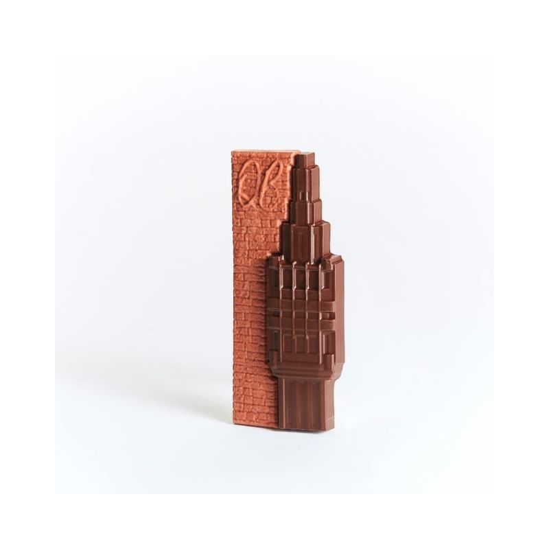 Le Beffroi de Lille en chocolat par Quentin Bailly Chocolatier-Pâtissier