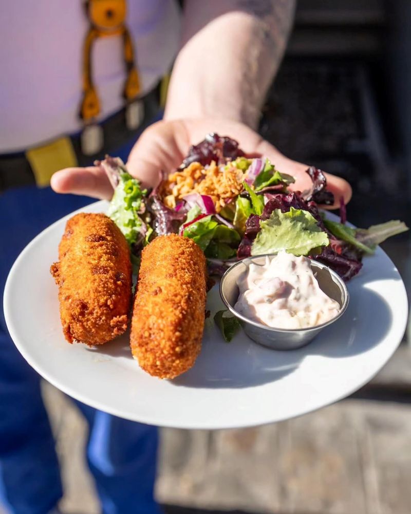 Photo Estaminet Chtite Brigitte à Lille : croquettes de La Ligne Poissonnerie Traiteur