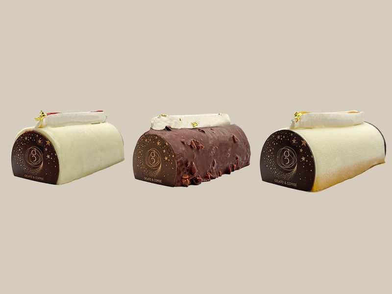 Buche de Noël de Gelato and Coffee