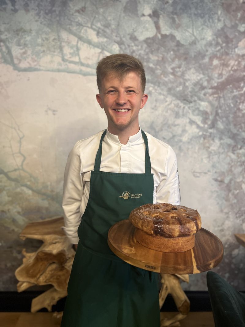 Photo Claire Decraene : la tarte prête à déguster