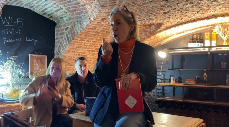 Photo : Conférence d'Alessandra Pierini à La Bottega Lille