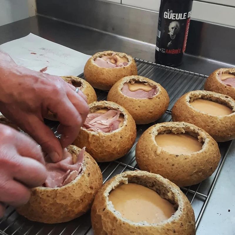 Photo : welsh revisité de la Boucherie charcuterie Burette