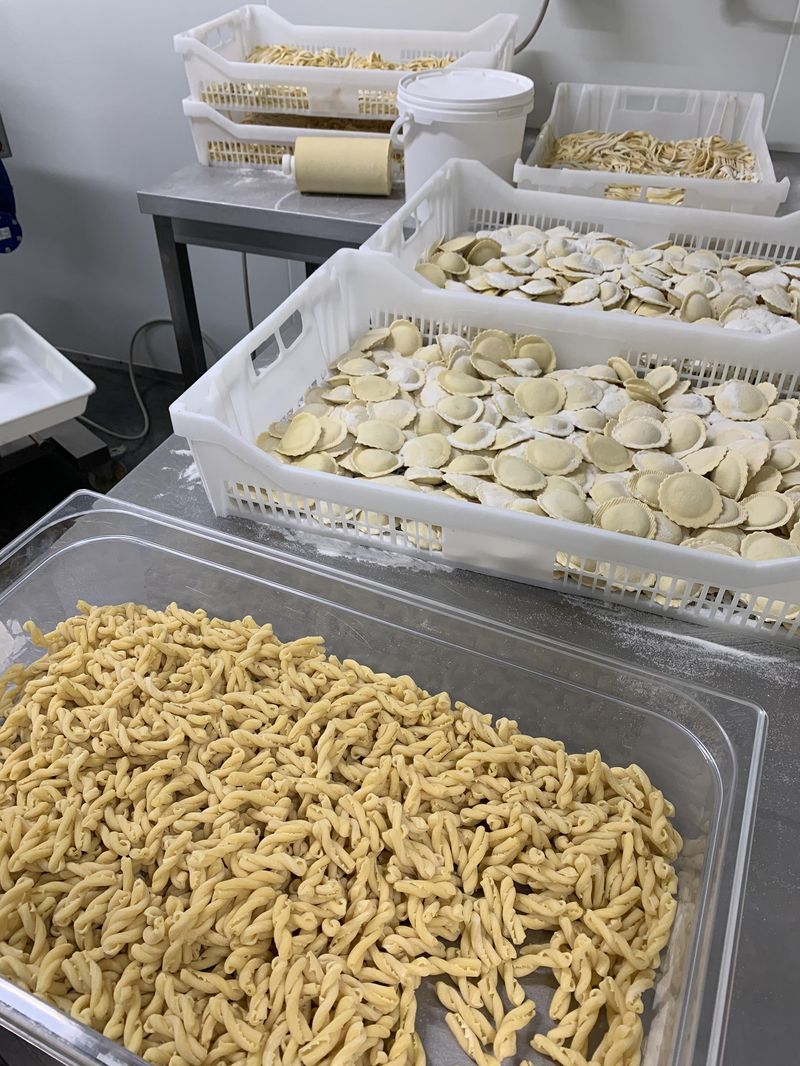 Pâtes fraîches de chez La Bottega Épicerie à Lille