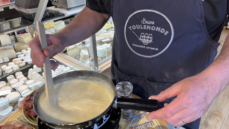Photo : fondue franco-suisse