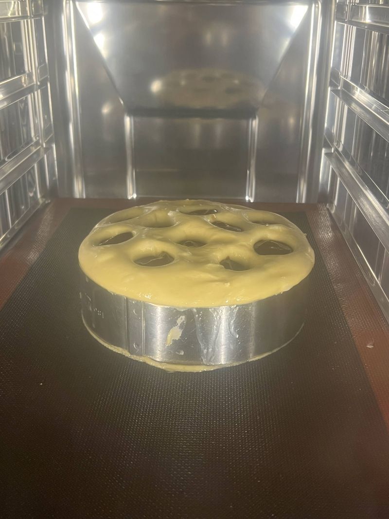 Photo Claire Decraene : 1ère étape de cuisson
