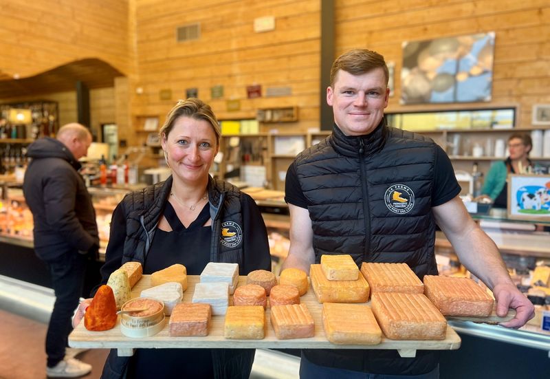 Photo Claire Decraene : fromages de la Ferme du Pont des Loups