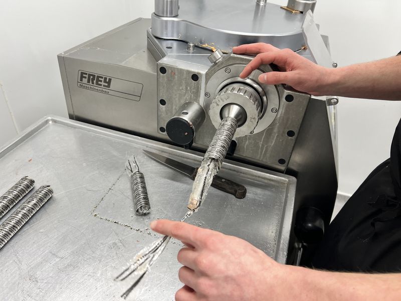 Photo Claire Decraene : poussoir Au Fil du Couteau