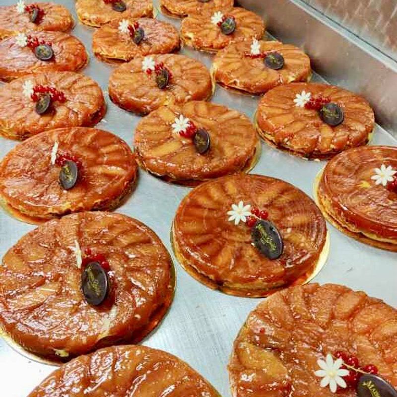 Tarte Tatin de la Maison Doucet à Lille rue Léon Gambetta