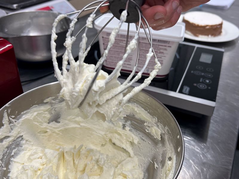 Photo Claire Decraene : crème chantilly au mascarpone 