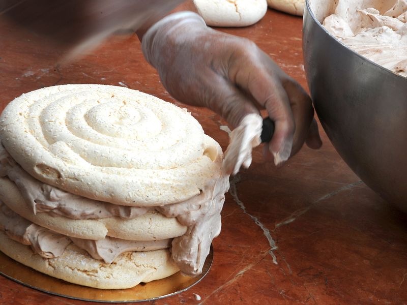 Photo Aux Merveilleux : crème chantilly toute en légèreté