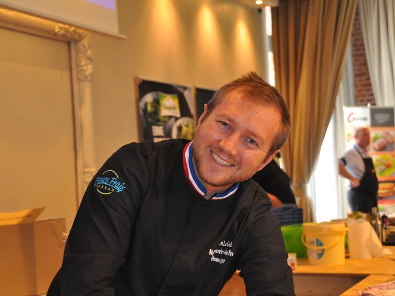 Photo : Romain Le Gal, Meilleur Ouvrier de France Fromager