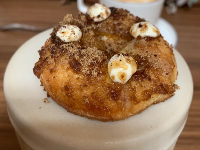 Photo : tarte au sucre du restaurant Rozo