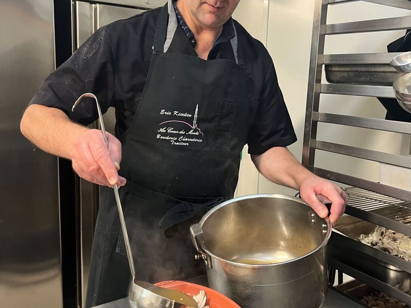 Photo Claire Decraene : recouvrir de bouillon