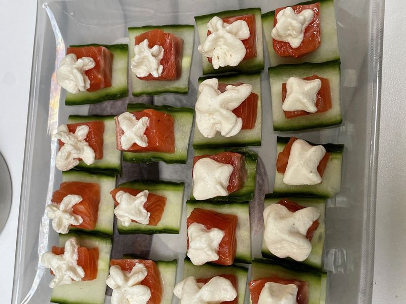 Photo : les amuse-bouches recommandés par Eric