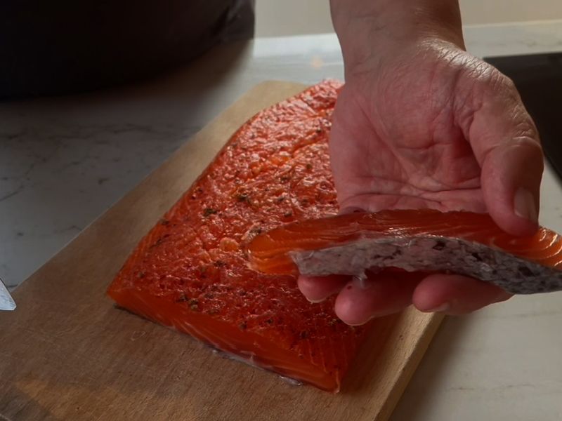 Photo : le gravlax peut être consommer