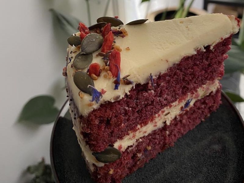 Le Red Velvet Cake chez Wally's Coffee à Lille