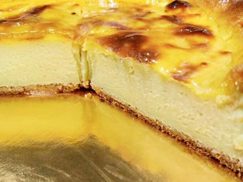 Flan pâtissier de la Maison Doucet à Lille rue Léon Gambetta