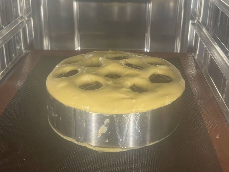 Photo Claire Decraene : 1ère étape de cuisson