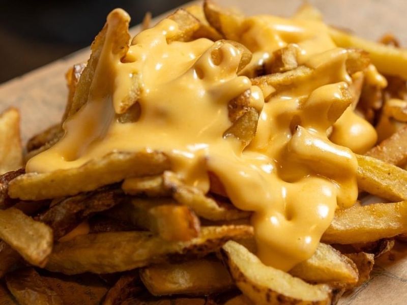 Photo Sam'Régal : frites au cheddar