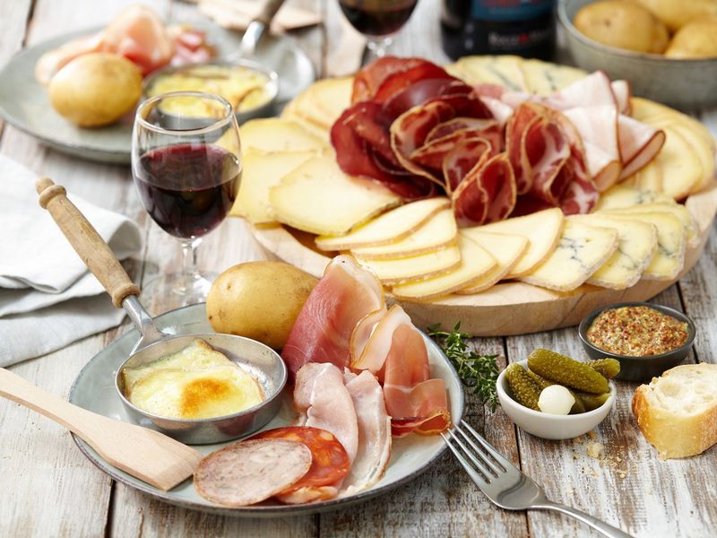 Plateau raclette de La Ferme du Vinage à Roncq