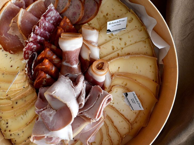 Plateau raclette de la Ferme du Vinage à Roncq