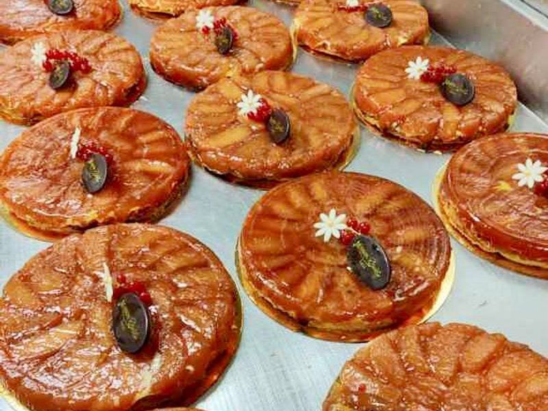 Tarte Tatin de la Maison Doucet à Lille rue Léon Gambetta