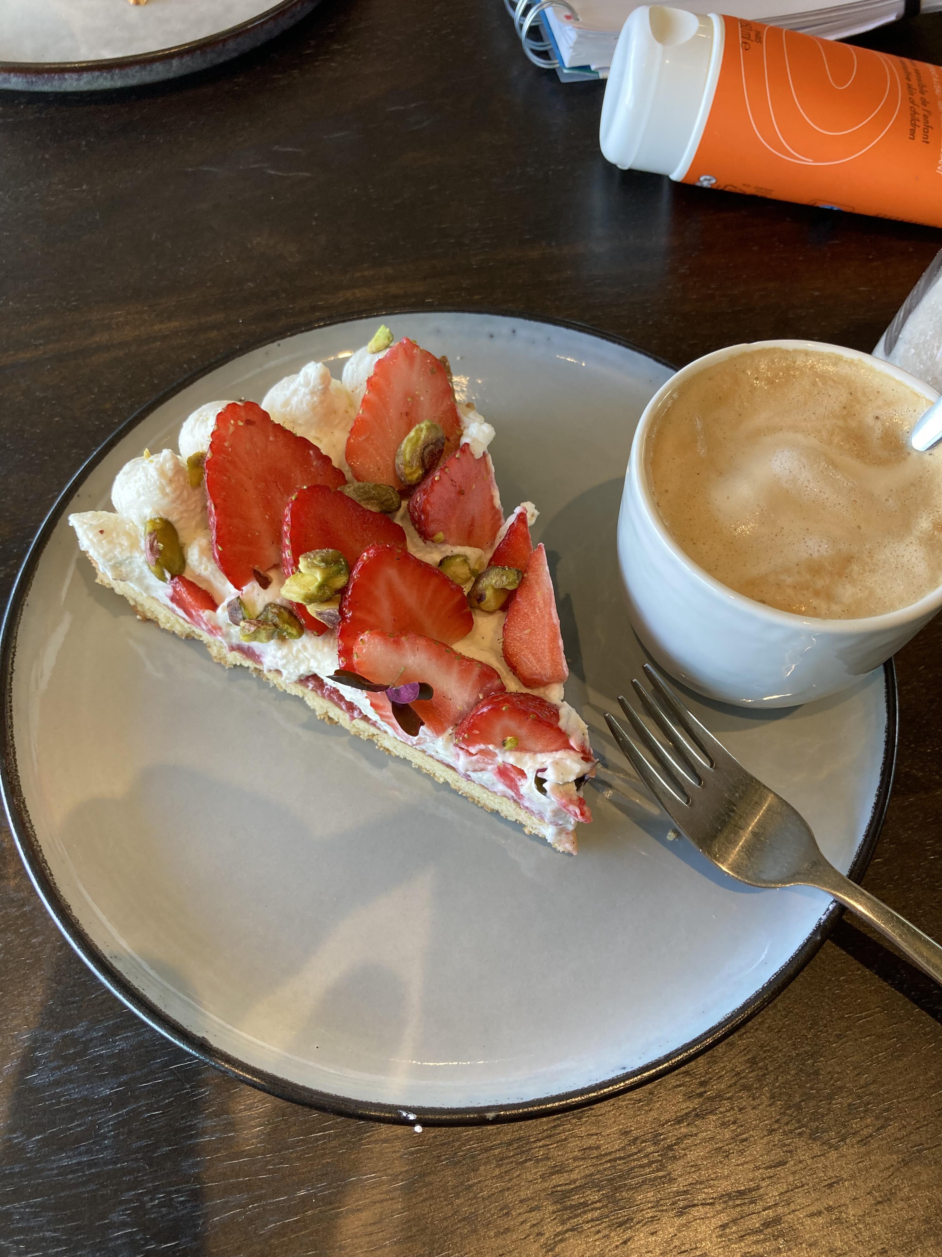 Tarte aux fraises Villa Yoga à Bondues