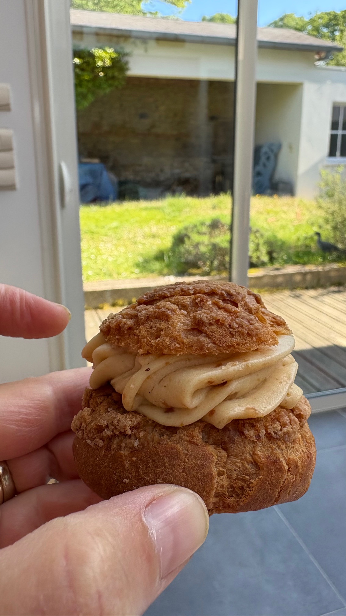 Chou à la crème Arsène mesquer boulangerie bio