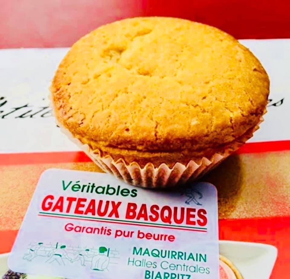 Gâteau basque maquirriain halles de Biarritz