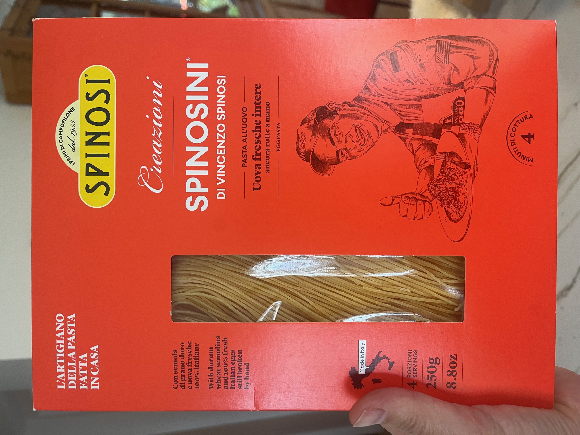 Pâtes sèches spinosi la Bottega lille