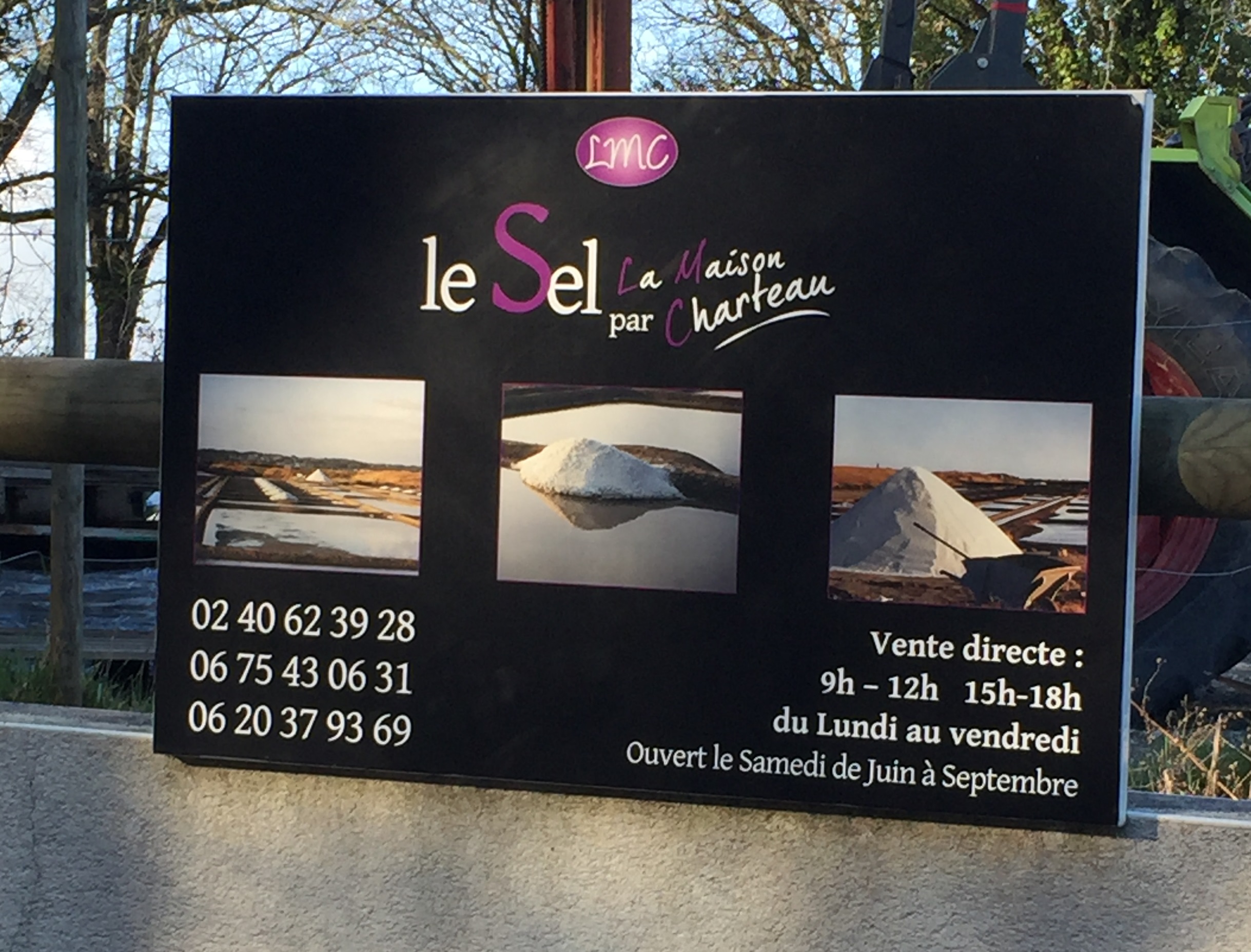 La Maison Charteau, producteur de sel à Saint Molf
