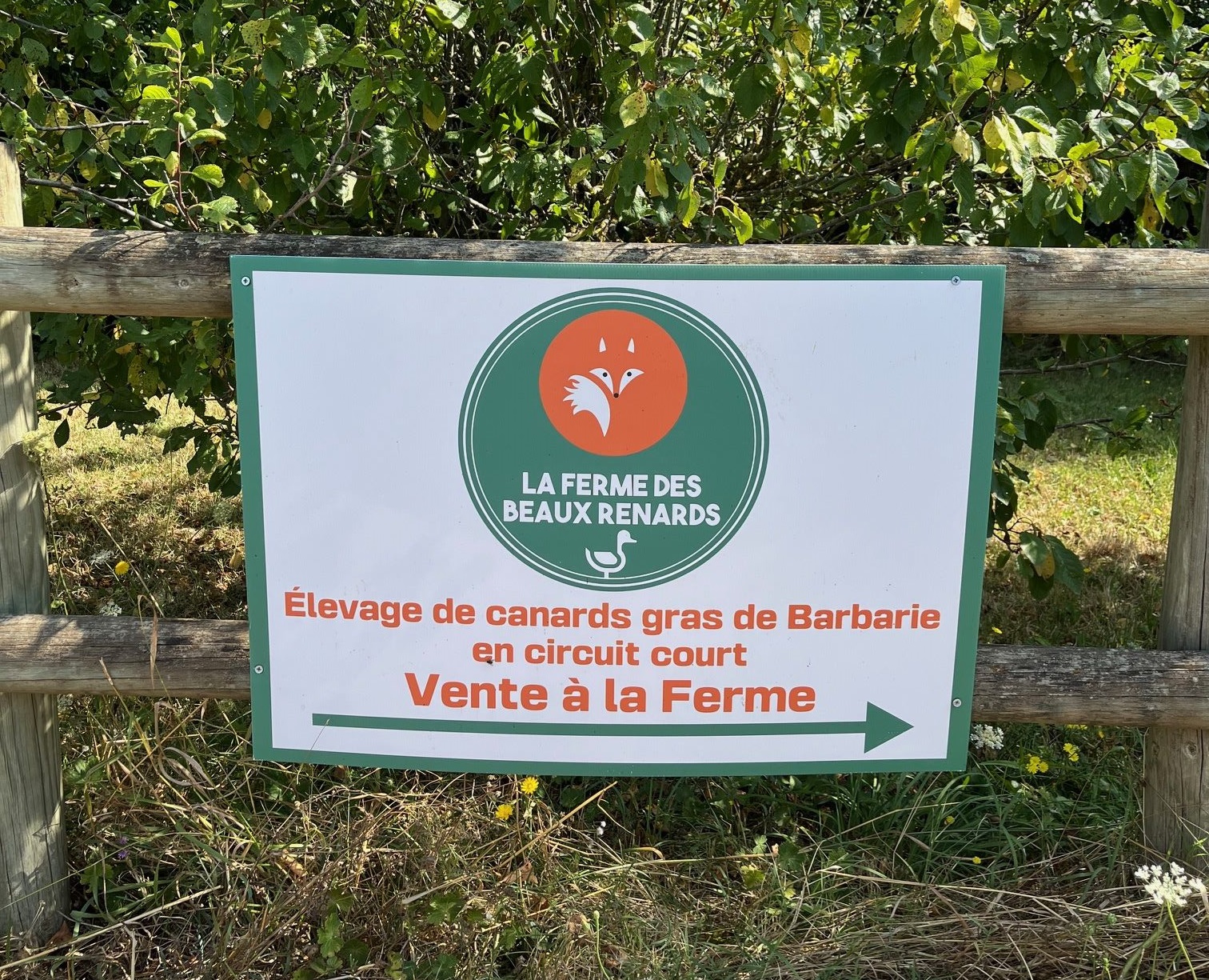 Ferme des Beaux Renards, vente à la ferme de canards gras près de Rodez