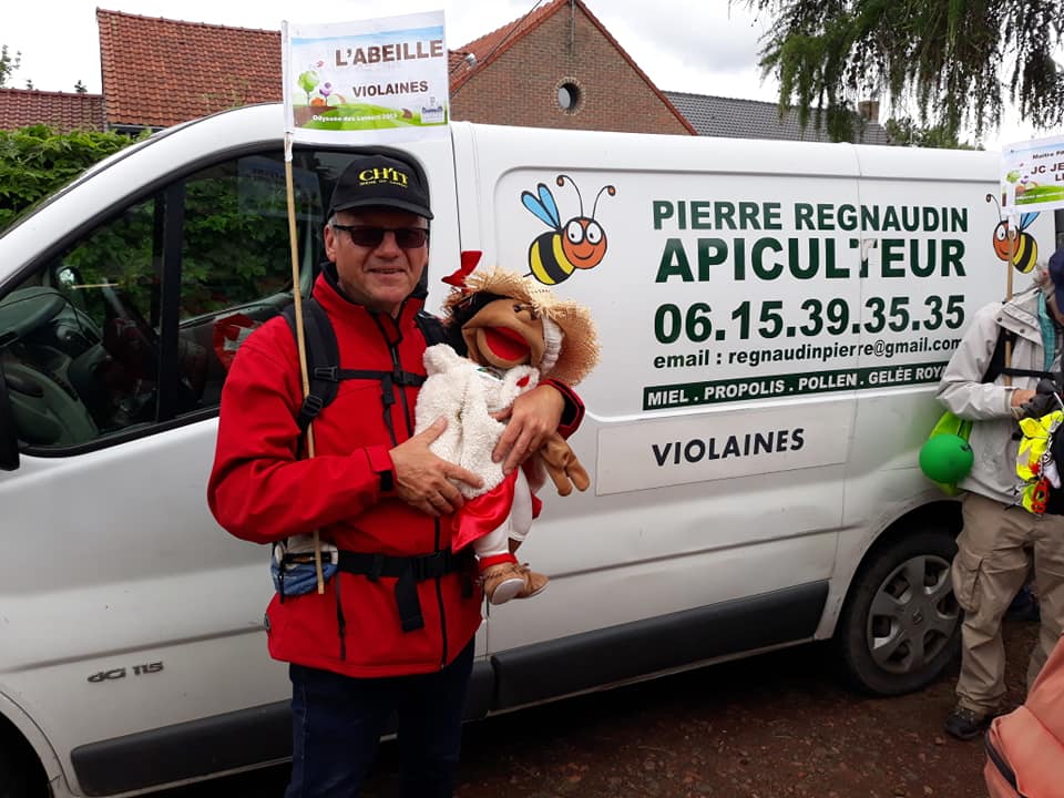 L'abeille pierre