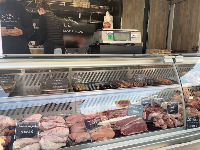 Ferme de la Maisonneuve au marché de Quimiac à Mesquer
