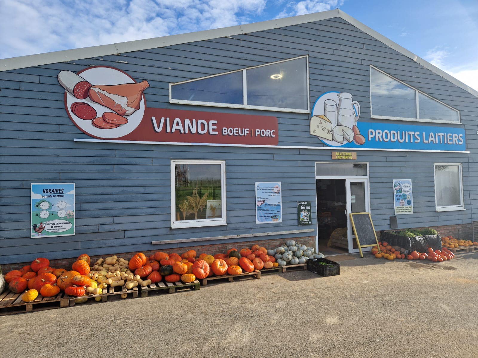 Ferme Beun magasin fermier près de Cassel