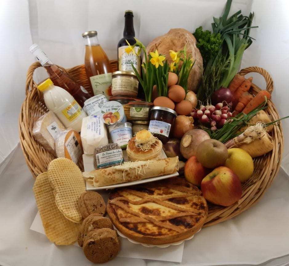 Produits fermiers du magasin de producteurs Vert de Terre à Saint-Martin-Boulogne