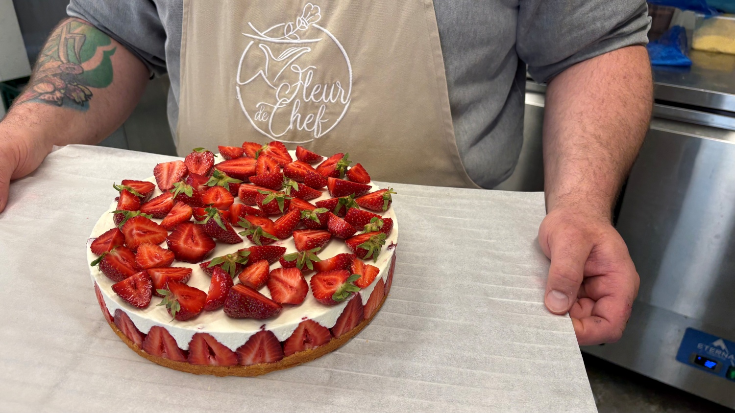 fraisier Fleur de Chef à Lille